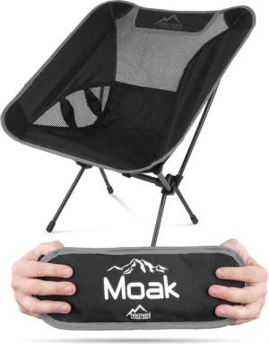 normani Campingstuhl Ultraleichter Campingstuhl Moak, Campingstuhl Angelstuhl - Gartenstuhl bis zu 135 kg