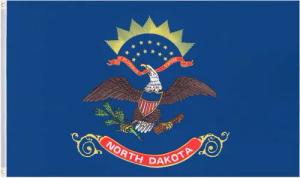 North Dakota MUWO "America Edition" Flagge 90x150cm