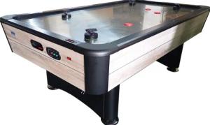 NORTH Typhoon Pro Wood/RVS Airhockey Tisch 7FT