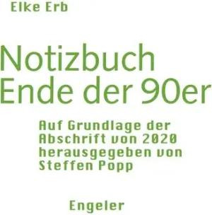 Notizbuch Ende der 90er