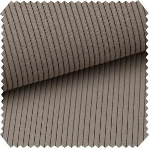 novely® Stoff ONTRE - Samtiger Polsterstoff in Feincord-Optik - Robuster Möbelstoff, Strapazierfähig, Kuschelweich, Meterware, 1fm