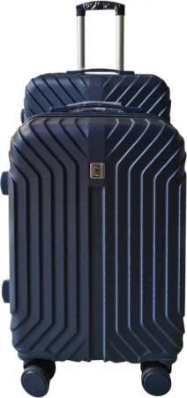 NTK-Collection Kofferset Kofferset Mabell 2-teilig, 4 Rollen, (Set, 2 tlg., 2 Koffer), Hartschalenkoffer mit Rollen Teleskopgriff Zahlenschloss