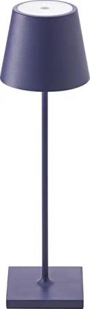 Nuindie LED Akku Tischleuchte Außentischleuchte IP54 pflaumenblau Sigor Tischlampe