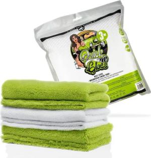 Nuke Guys 3er Pack ultraflausch Mikrofaser 500 GSM Mikrofasertuch (Mikrofaser, Mikrofasertücher, 3-tlg., 40 x 40 cm)