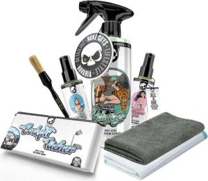 Nuke Guys Auto Innenreinigung Waschset - Mikrofasertücher - Pinsel Auto-Reinigungsmittel (Set, [8-St. Auto Innenreinigungs- Pflegeset Auto Pflege- Innenreinigungsset - All Inklusive)