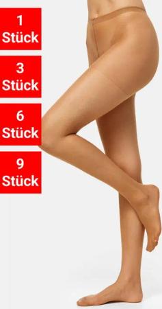 Nur Die Feinstrumpfhose Supersitz 20 DEN (6 St) Damen Frauen Nylon Multipack