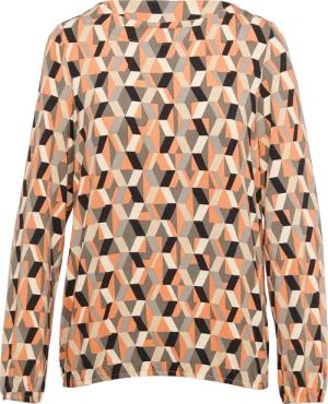 O-Shape-Shirt aus Viskosemix