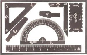 OcCre Modellbausatz Präzisionsset, (Bastelbedarf, 7-tlg., Werkzeug), Made in Europe