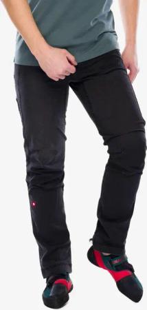 Ocún Mania Organic Kletterhose aus Bio-Baumwolle, Schwarz