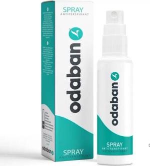Odaban Deo-Pumpspray ODABAN Antitranspirant Deo Spray gg. starkes Schwitzen +Langzeitschutz, 1-tlg., Langzeitschutz gegen Schwitzen - Parfümfrei - keine Deoflecken