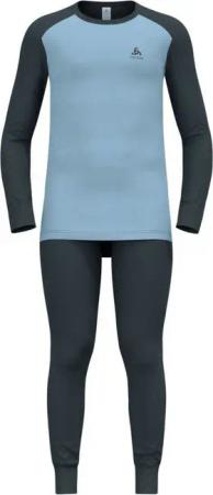 Odlo Unterziehshirt Odlo Herren Unterwäsche Set Active Warm Eco Base Layer Set 196702