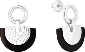 Ohrstecker Rundanker für Damen aus Edelstahl