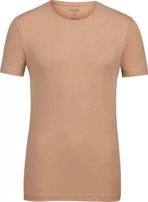 OLYMP Level Five Unterziehshirt Herren, body fit, Braun, S