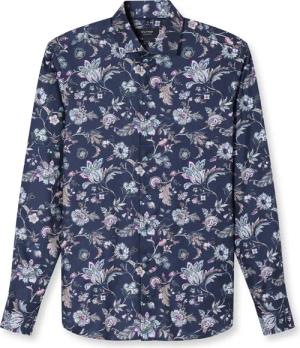 OLYMP SIGNATURE Casual, Premium Hemd, tailored fit, Blau, Kent, 41