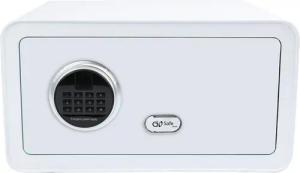 Olympia Tresor GOsafe 120FP weiß, Safe, Schranktresor, Fingerabdruck, Zahlencode, Sicherheitsschlüssel, Alarm, Batterie