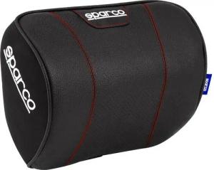 OMAC Autokopfstütze Nackenkissen Auto Sparco Schwarz Ergonomische Memory-Schaum Kissen, Ergonomisch, gemütlich