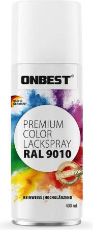 Onbest Sprühlack PREMIUM Lackspray 400 ml, Hohe Pigmentierung, Made in Germany
