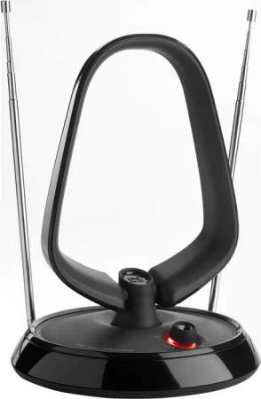 One for All SV9143-5G Innenantenne (DAB, DVB-T, DVB-T2, für Innenbereich, Verstärkung: 20 dB)