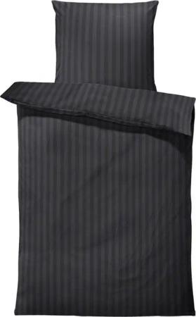 One Home Bettwäsche Damast, Mikrofaser, gestreift und elegant, 2 teilig