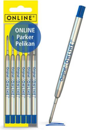 Online Pen Kugelschreiber Kugelschreiberminen, G2-Format, für Standard-Kugelschreiber, hergestellt in der Schweiz