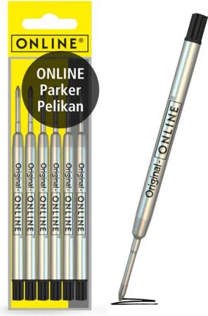 Online Pen Kugelschreiber Kugelschreiberminen, G2-Format, für Standard-Kugelschreiber, hergestellt in der Schweiz