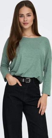 ONLY 3/4-Arm-Shirt ONLGLAMOUR 3/4 TOP JRS NOOS Materialmix, loose fit