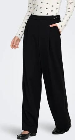 ONLY Anzughose "ONLSANIA LIFE WIDE BUCKLE PANT JRS" Materialmix