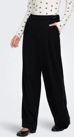 ONLY Anzughose ONLSANIA LIFE WIDE BUCKLE PANT JRS Materialmix