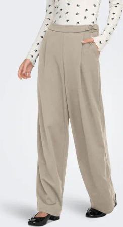 ONLY Anzughose "ONLSANIA LIFE WIDE BUCKLE PANT JRS" Materialmix