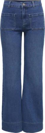 ONLY Bequeme Jeans ONLCYPRESS HW POCKET FLARE DNM PIM