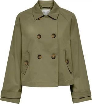 ONLY Blouson Klassischer Trenchcoat für stilvolle Outfits ONLAPRIL LIFE SHORT TRENCHCOAT OTW NOOS