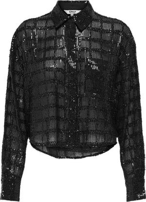 ONLY Bluse ONLDARINA schwarz | S