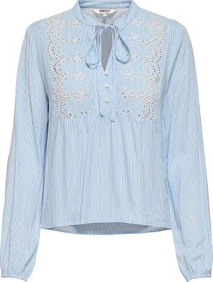 ONLY Bluse ONLLENNYO hellblau | S