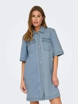 Only  Blusen 15327766 SOPHIE-LIGHT BLUE DENIM
