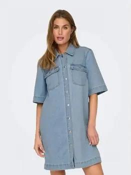 Only  Blusen 15327766 SOPHIE-LIGHT BLUE DENIM