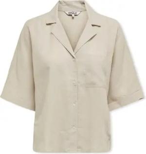 Only  Blusen Noos Tokyo Life Shirt - Moonbeam