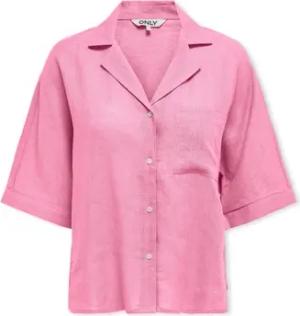 Only  Blusen Noos Tokyo Life Shirt - Prism Pink
