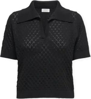 Only  Blusen Polo Cosima - Black