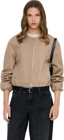 ONLY Bomberjacke Moderne kurze Bomberjacke mit trendigem Balloon-Fit