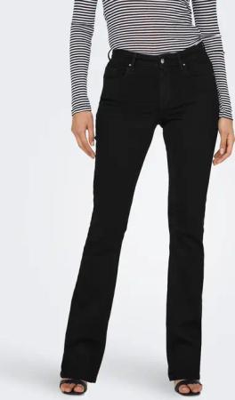ONLY Bootcut-Jeans "ONLBLUSH MID FLARED DNM REA2343 NOOS"