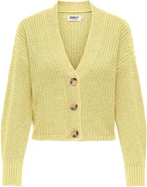 ONLY Cardigan ONLCAROL  gelb | L