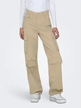 Only  Cargohose 15304592 ONLEZILA-IRISH CREAM