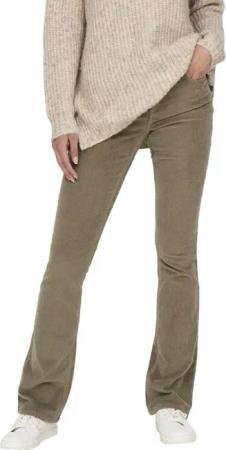 ONLY Chinohose ONLMARY-GLOBAL MID CORD FLARED mit Stretch