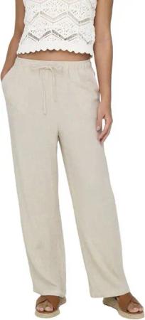 ONLY Chinohose ONLSIESTA MW PULL-UP LINEN aus Viskosemix