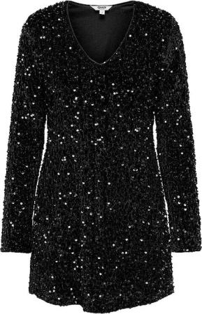 ONLY Cocktailkleid ONLANIKA schwarz | S