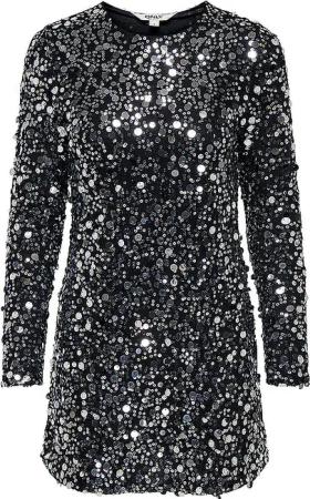 ONLY Cocktailkleid ONLANIKA silber | L