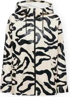 Only  Damen-Jacke Elisa Short Raincoat - Birch/Black