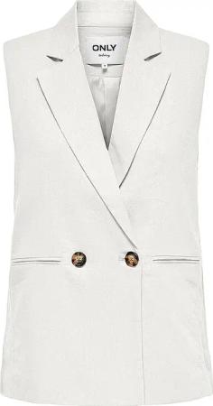 ONLY Gilet ONLCARO creme | 40
