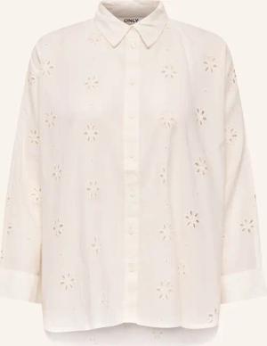 ONLY Hemdbluse aus Lochspitze