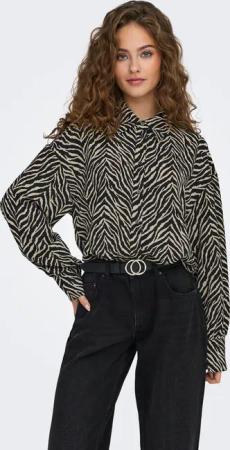 ONLY Hemdbluse "ONLKATTY LIFE L/S LOOSE SHIRT PTM"